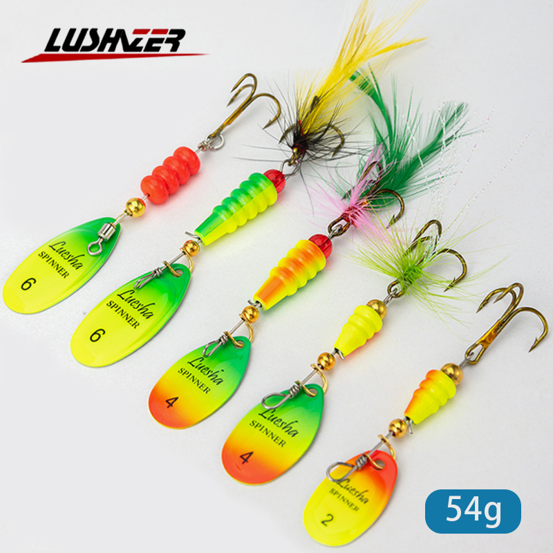 LUSHAZER 5 pz/lotto Spinner Es - Fishing Hook Treble recensione e prezzo