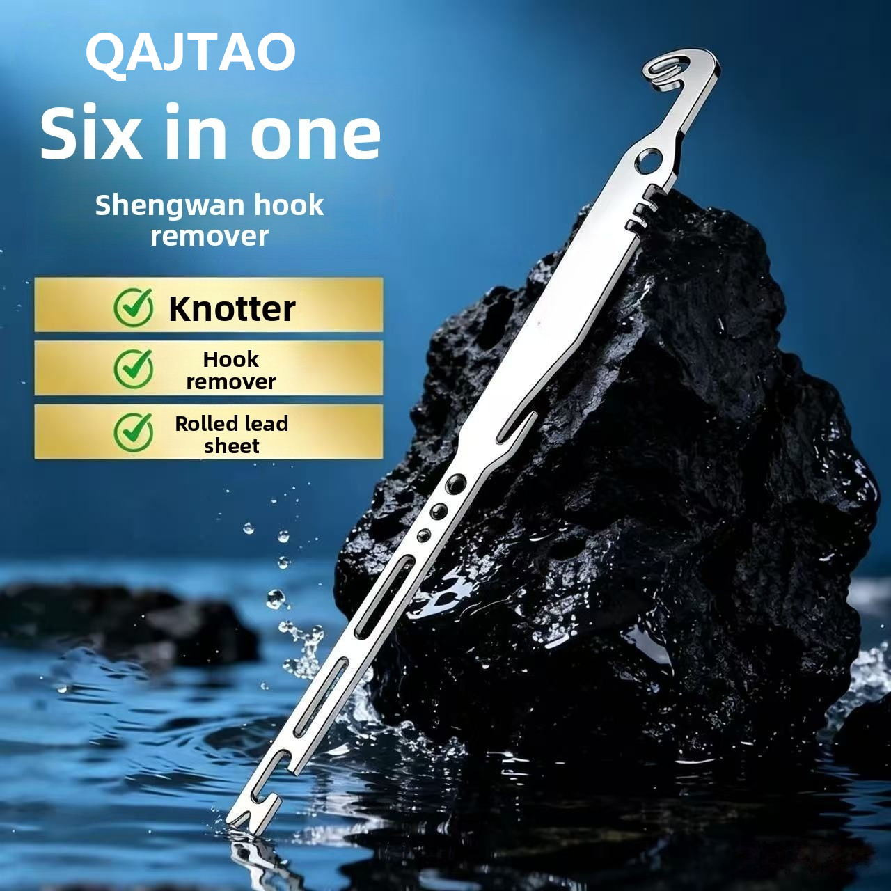 QAJTAO, set da 4 pezzi, strume - Fishing Hook Sharpener recensione e prezzo