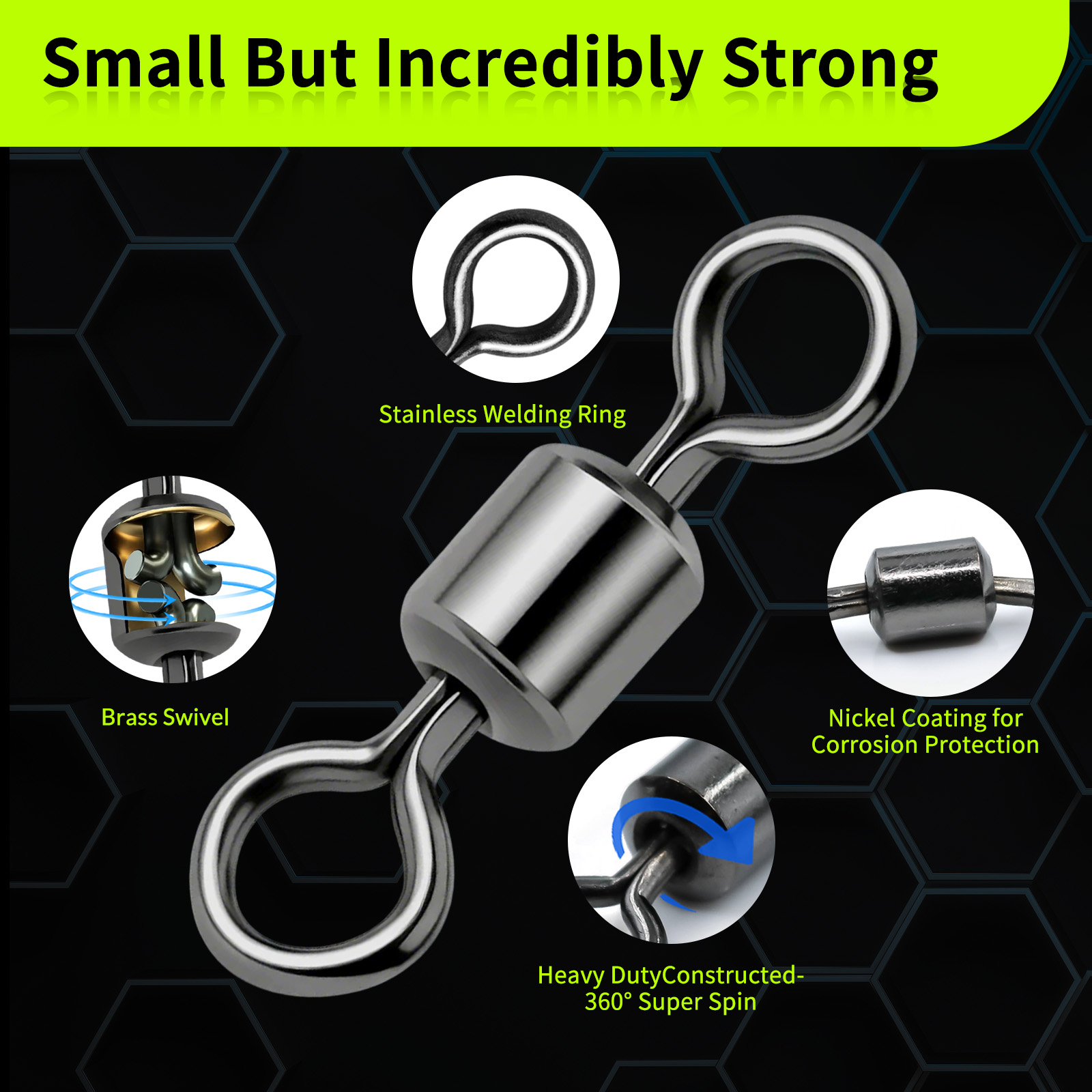 Attrezzatura girevole per cann - Fishing Hook Offset recensione e prezzo